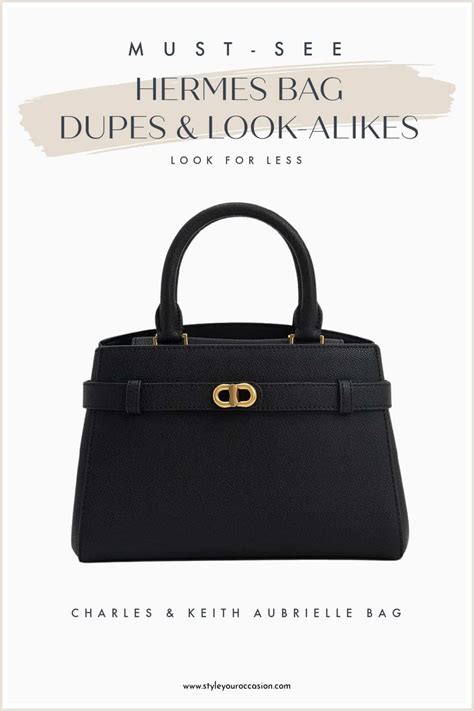 charles and keith hermes dupe|hermes bag dupe alternative.